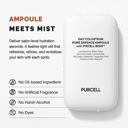 PURCELL 24/7 Colostrum Pore Defense Ampoule Mist